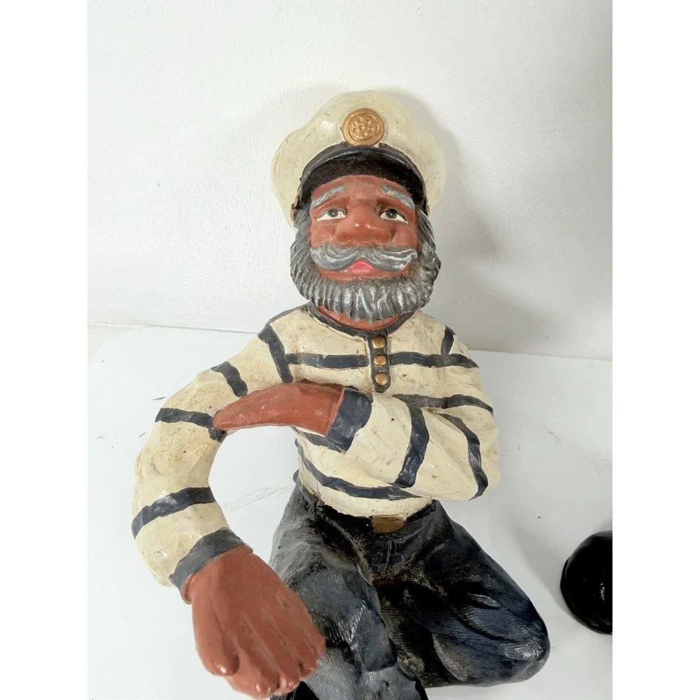 3‎ Captain Wine Bottle Holders Sailor Decor Nautical Barware